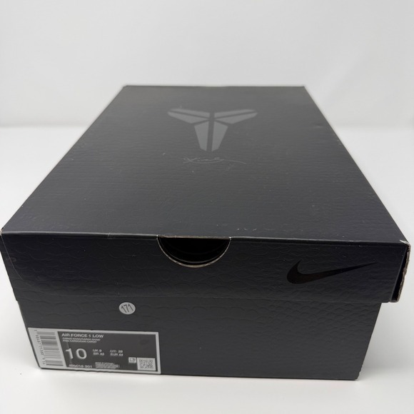 Nike Air Force 1 Low Kobe Bryant Mamba Cargo Khaki Snakeskin Men's Size 10 - NWT - Picture 10 of 10